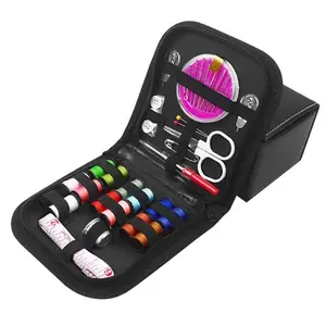 Portable Multifunctional Sewing Kit with Storage Bag, Complete Set with Thread Needles & Accessories, Random Color, for Home Travel Emergency Repair, Must Have Sewing Supplies