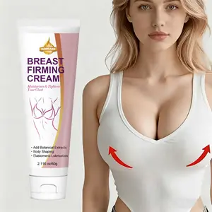 Breast Firming Cream 60g | Contains aloe vera, avocado oil, and pomegranate extract to moisturize, lift, and improve breast elasticity | Absorbs quickly and is non-greasy. Massage daily to sculpt a firm and full bust.