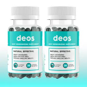 Internal Full Body Odor Control Supplement Capsules 1 2 3 Count Value Bundles Available