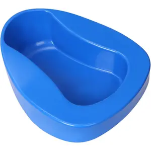 Bedpan for Urine Thick Urinal Bed Pan Portable Urine Bedpans Bottle Unisex Commode Bed Bedbound for Emergency Bedridden Patients Pregnant Elderly Men Women
