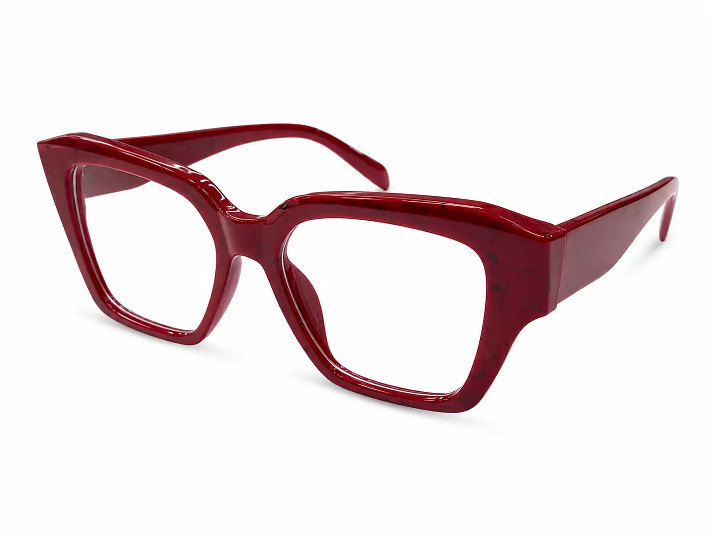 RED Square / Cuadrado Frame Woman Glasses