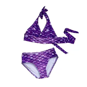 Paradise Purple Mermaid Bikini Set