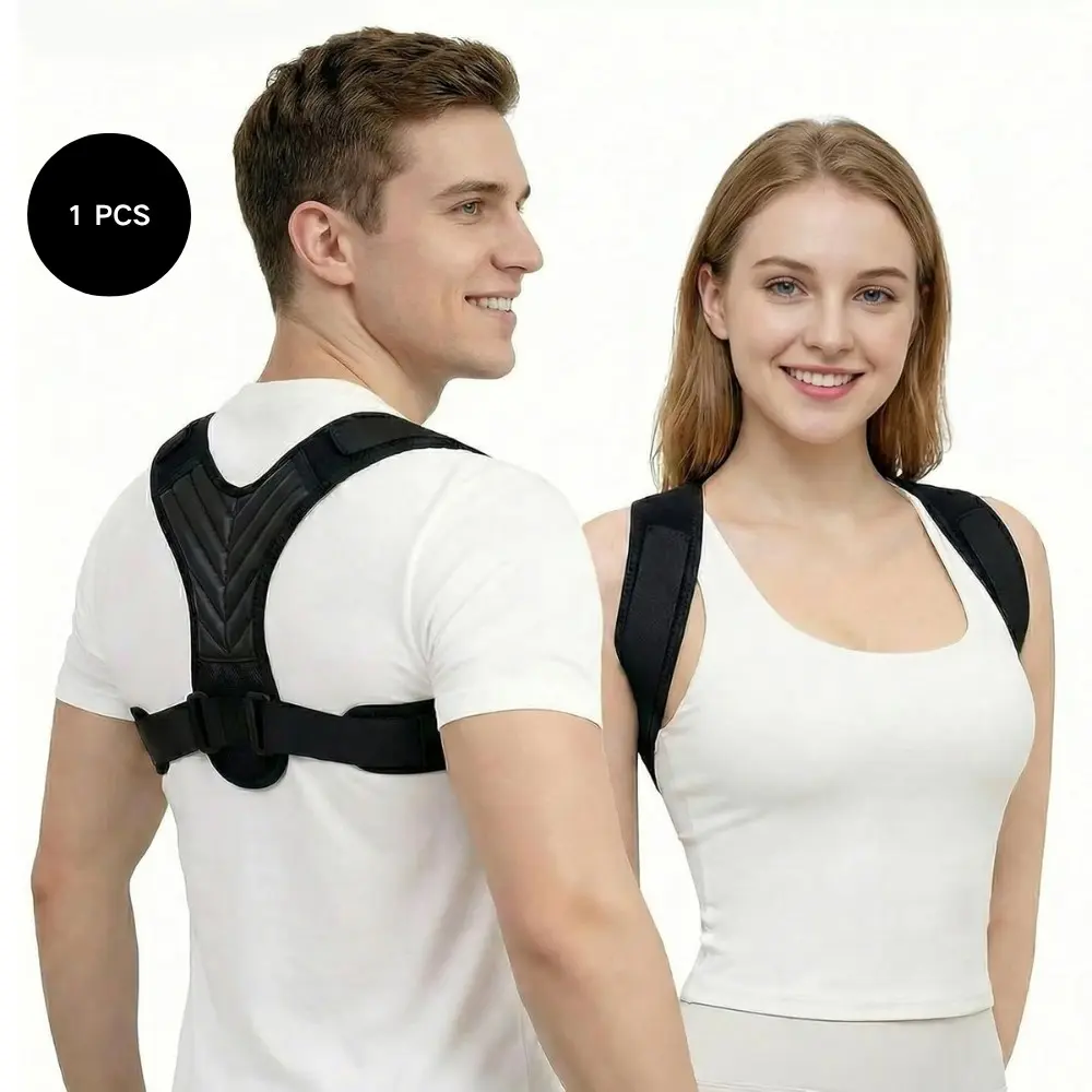 Posture Corrector, Back Brace for Women and Men, Adjustable Back Support, Shoulder Straightener for Improving Hunchback, Anti Hunchback, Hunchback Orthotic, Providing Pain Relief from Neck, Shoulder, and Upper Back
