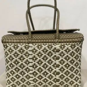 Medium Tote bag Gold and cream