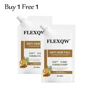 Buy One Get One Free Hair Loss Nourishing Shampoo, Oil Control Dandruff Relief, Ginseng Ginger Formula, Jojoba Oat Recipe, 300ML