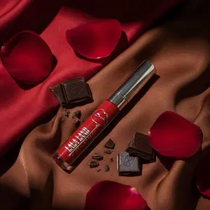 Concrete Rose Bold Red Creamy Matte Liquid Lipstick Long Lasting Waterproof Smudge Resistant All Day Wear Formula