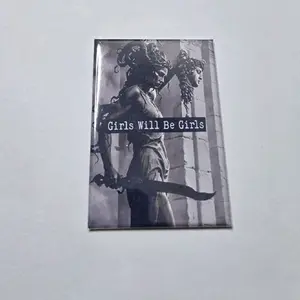 Medusa 2x3" Fridge Magnet *Free Shipping* Girl Power Snakes Severed Head Girls Will Be Girls  Strong Magnetic Hold Versatile Use on Magnetic Surfaces - 255