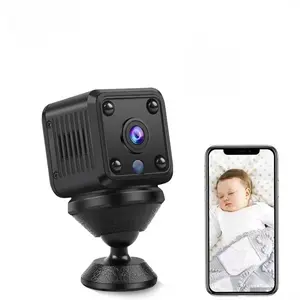 X6 Camera HD Small Cube Camera for Outdoor Sports Home Security Baby Monitoring 31x31x31mm 1 5MP ABS 0 1 Hour Battery X6 BK 1080P X6 Fuhan