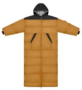 Black and Tan Long Sleeve Sleeping Bag Jacket L-XXL Success