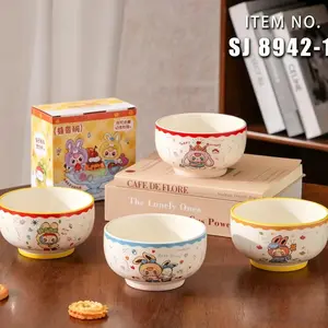 （03）BABYTHREE-Cute Ceramics Bowls MysteryBoxes Soft Plush Collectibles
