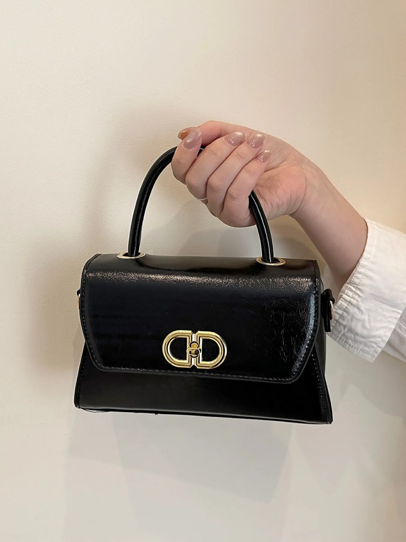 Fashion Designer Mini Handbag, Elegant PU Leather Crossbody Shoulder Bag, Detachable Strap, Women's Luxury Messenger Bag for Daily Commute, Commuter Crossbody Bag, Fashionable Shoulder Bag, Crossbody Purse