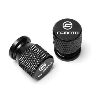 Car Wheel Tire Valve Cap, Tyre Stem Cover, Waterproof Airdust Tyre Stem Cover, Durable Aluminum Accessories for CFMOTO, Car Parts