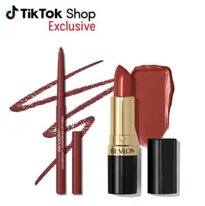 Revlon TikTok Shop Exclusive Viral Lip Kit- ColorStay LongWear Lip Liner & Super Lustrous Lipstick Revlon TikTok Shop Exclusive Viral Lip Kit- ColorStay LongWear Lip Liner & Super Lustrous Lipstick