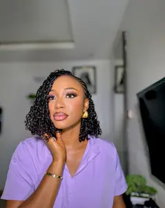 Christmas Day|ToyoTress  HUMAN Yanky Twist Hair-handmade human hair bundle - 10 Inch 210G Feather-Line Invisible Knotless Crochet Human Hair For Black Women Ombre Brown Braiding Hair (10 Inch, OT30-250G)