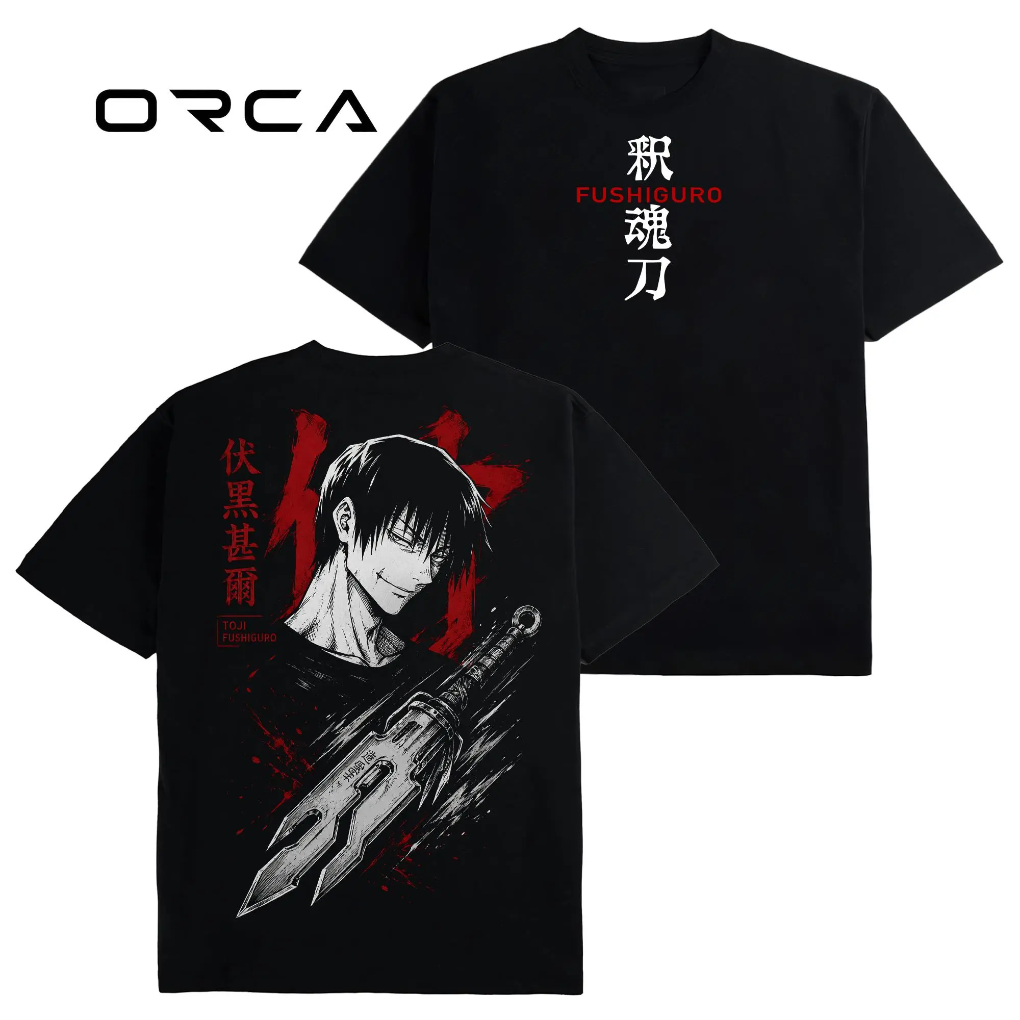 [Orca Fashion] Toji Fushiguro - Jujutsu Kaisen #189 Hoodie T-Shirt Sweatshirt, Retro Vintage Unisex Graphic 90s Cotton, Gift For Wibu, Anime Manga Y2K Streetwear
