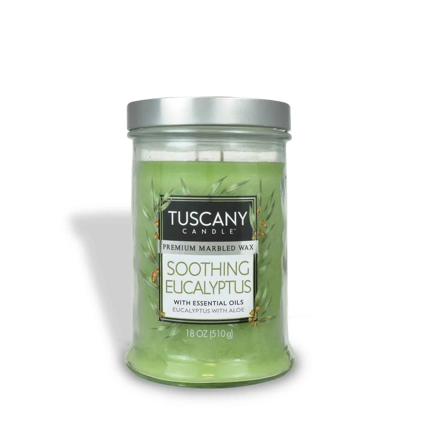Soothing Eucalyptus Long-Lasting Scented Jar Candle (18 oz) Soothing Eucalyptus Long-Lasting Scented Jar Candle (18 oz)