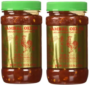 Sambal Oelek Chili Paste 8 Oz (Pack of 2) Sambal Oelek Chili Paste 8 Oz (Pack of 2)