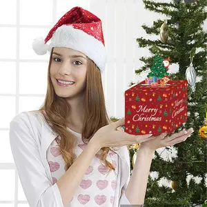 1PC Christmas Cash Gift Box  Christmas supplies