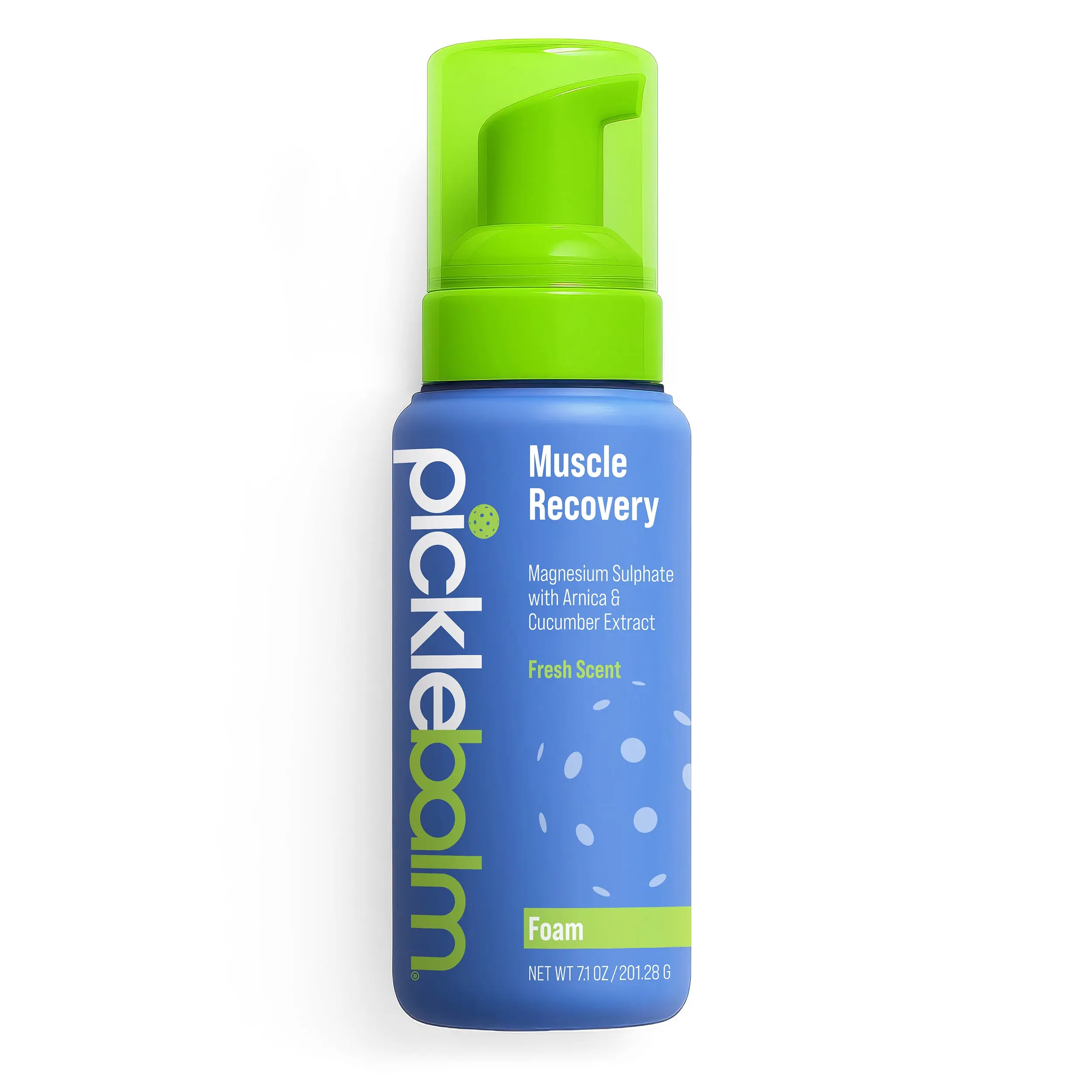 Picklebalm Muscle Recovery Magnesium Foam Pump | Pickleball Post Game Recovery 4% Lidocaine
