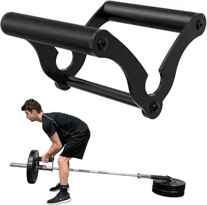 Steel V Bar T-Row Handle for Landmine Barbell – Strength Training Attachment