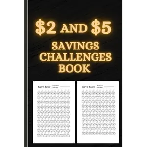 $2 and $5 Savings Challenges Book: Low Income Mini Budget Fun Savings  / Easy Saving Planner to Save  - Paperback