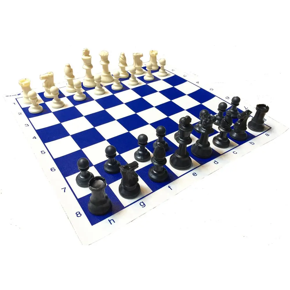 WE Games Game Analysis Plastic Chess Pieces with 2.5 in. King