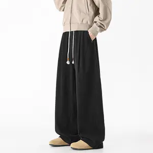 Straight Leg Corduroy Pants Loose Fit Joggers Unisex Vintage Streetwear Spring Summer Autumn Winter Cozy Warm Design New 2025 Collection