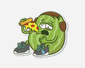 Character Magnet - Pizza Pickle
