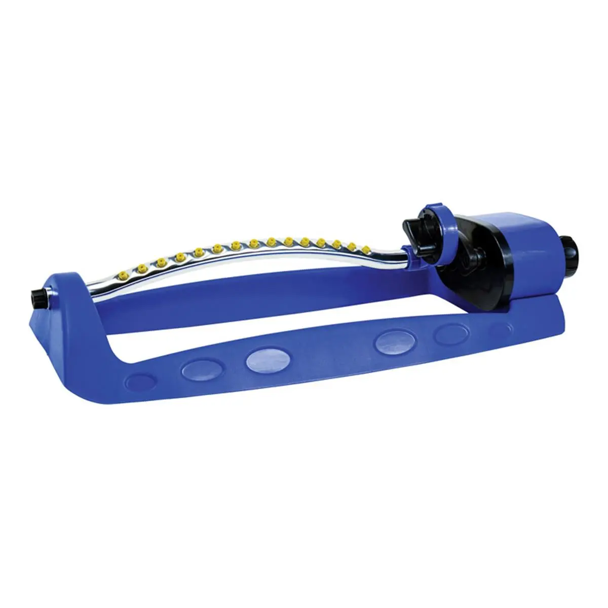 212 MAIN Rugg Oscillating Garden Lawn Sprinkler - 3000 sq. ft. Coverage, Aluminum Base, Adjustable Spray, Blue Outdoor Water Sprinkler, Water Sprinklers