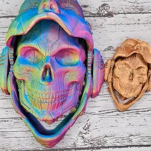 Skull Droid I android skull ornament | 3d Printed fidget toy | home decoration | 3d print | tiktok