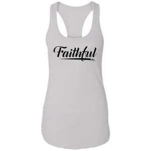 FAITHFUL  Ladies Ideal Racerback Tank