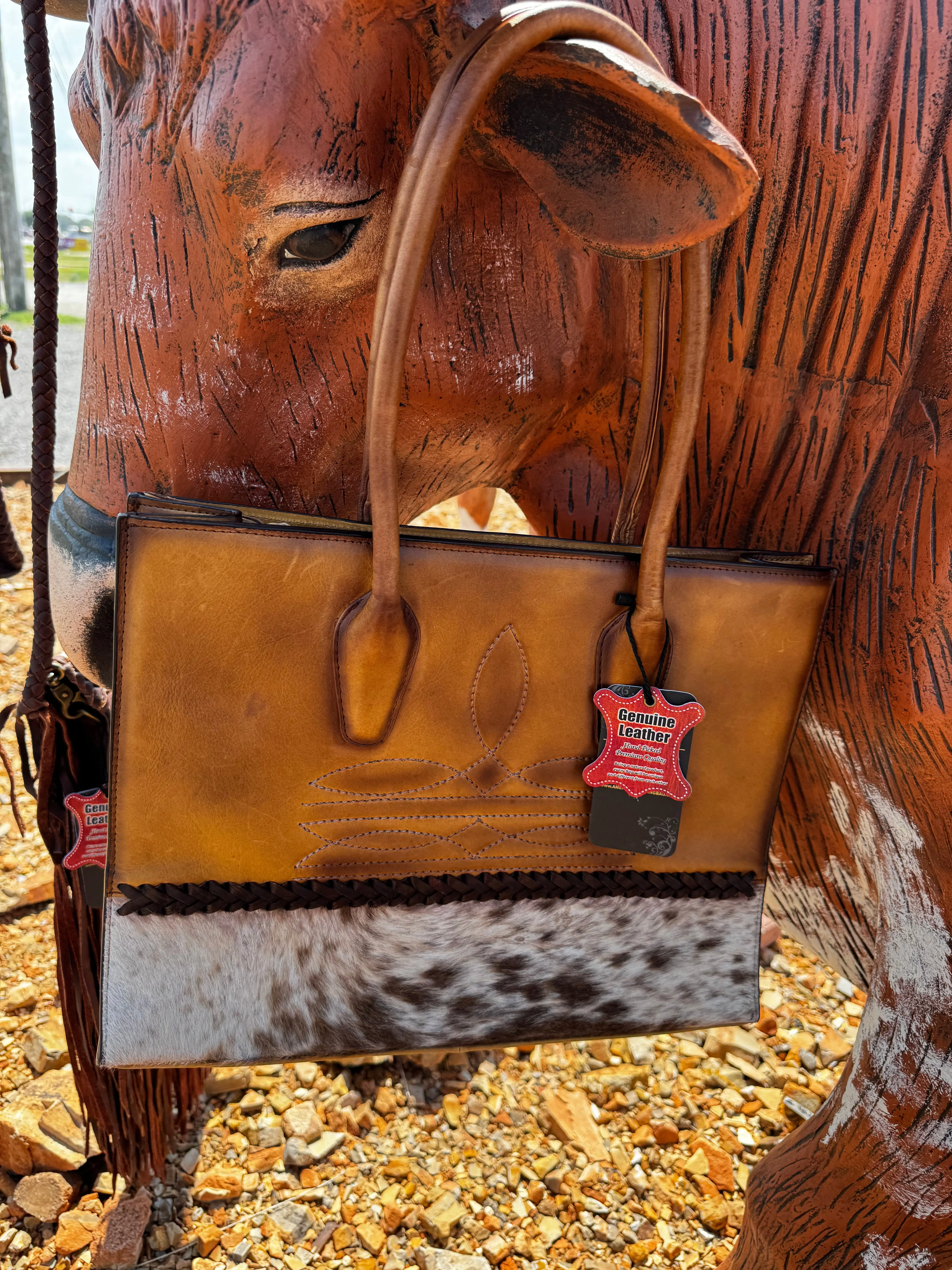 Boot Stitch Tote