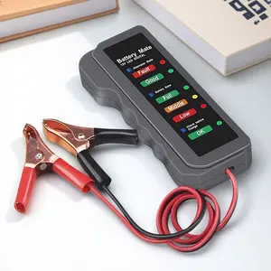 12V Car Battery Tester Precision Digital Display, Multifunctional Vehicle Battery Life Detector Tool, Portable Voltage Meter Diagnostic Equipment