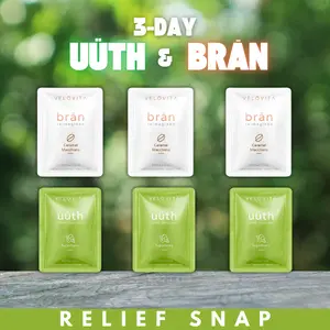 üth TIME REVERSER & BRAN FOCUS FUEL Trial Pack – 3 Packs of üth + 3 Packs of BRAN  Skin, Energy & Focus Boost