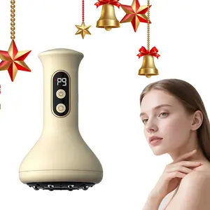 9-Level Intelligent Vacuum Cupping & Gua Sha Massager, Heated Base, Portable Relaxation Tool, Relaxation Aid for Home & Travel, Perfect Gift for Elderly, Portable Muscle Massagers
