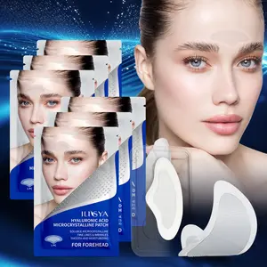 ilisya Forehead Hydro Patches 6 Pack - Hyaluronic Acid Plumping - Expression Line Smoothing - Unisex Skincare Solution