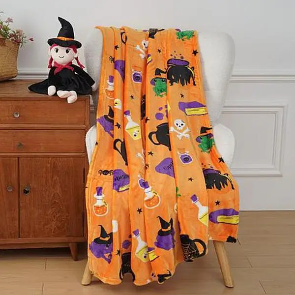 Warm & Cozy Throw & Huggable Friend