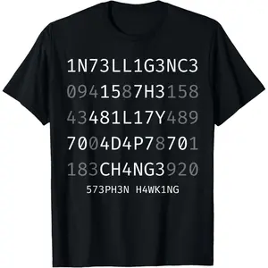 The Measure Of Intelligence Is The Ability To Change T-Shirt Graphic tees