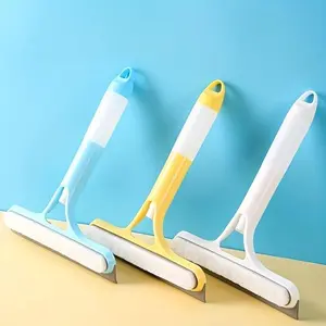Multifunctional Glass Water Wiper, 1 Count Auto Windshield Home Window Cleaning Brush, Squeegee with Sprayer, Rubber Brush for Home Car, Car Windshield Cleaner, Car Cleaning Supplies