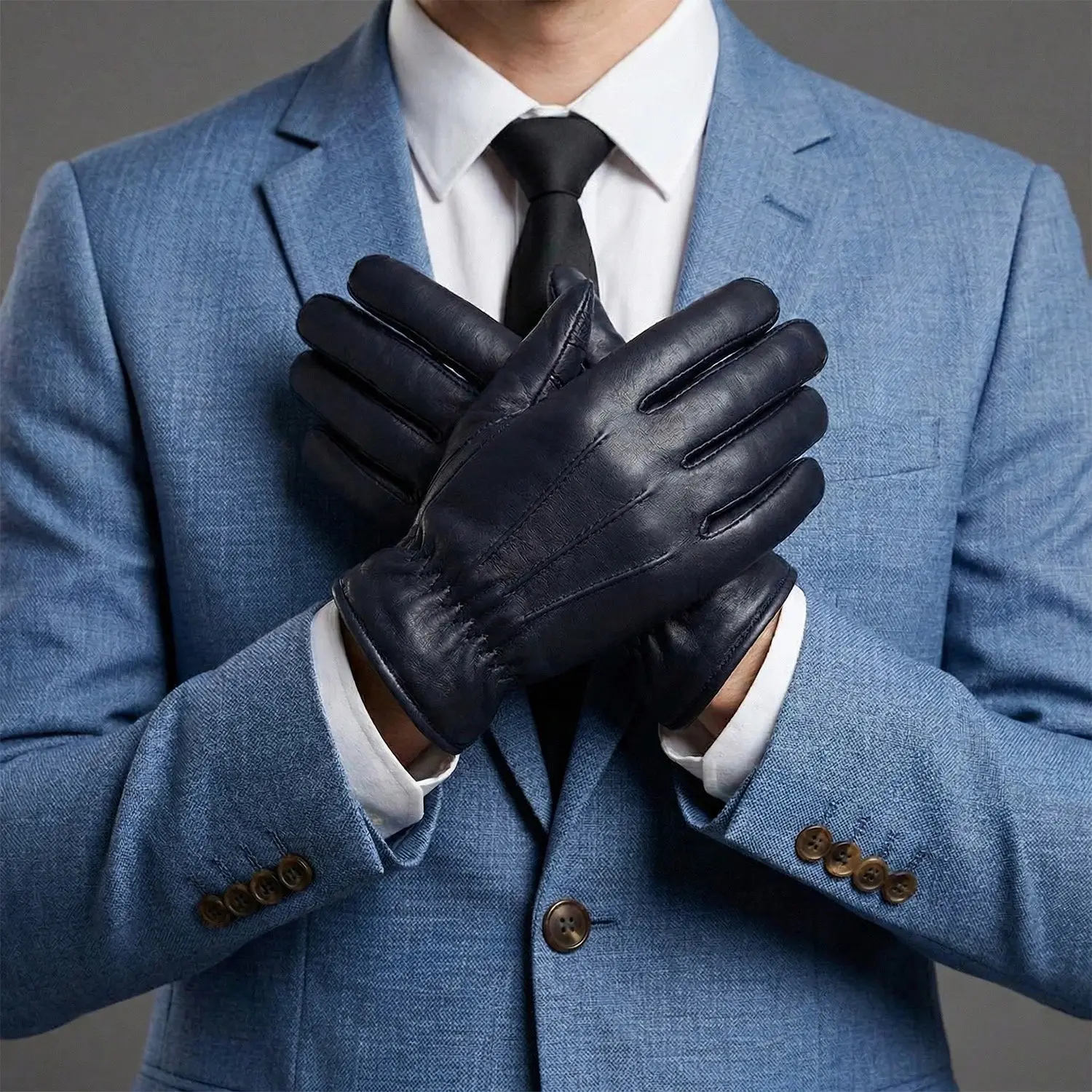 Men’s Cut-Resistant Leather Gloves with Spectra Lining – Heavy-Duty Safety Gloves (Spec-1)