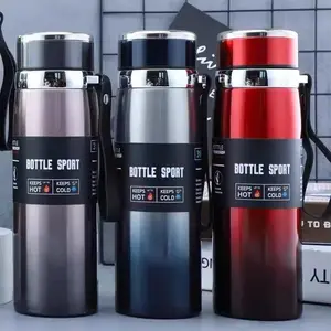 1L Thermal Water Bottle Keep Cold and Hot Water Bottle Thermos for Water Tea Coffee Vacuum Flasks Stainless Steel Thermos Bottle