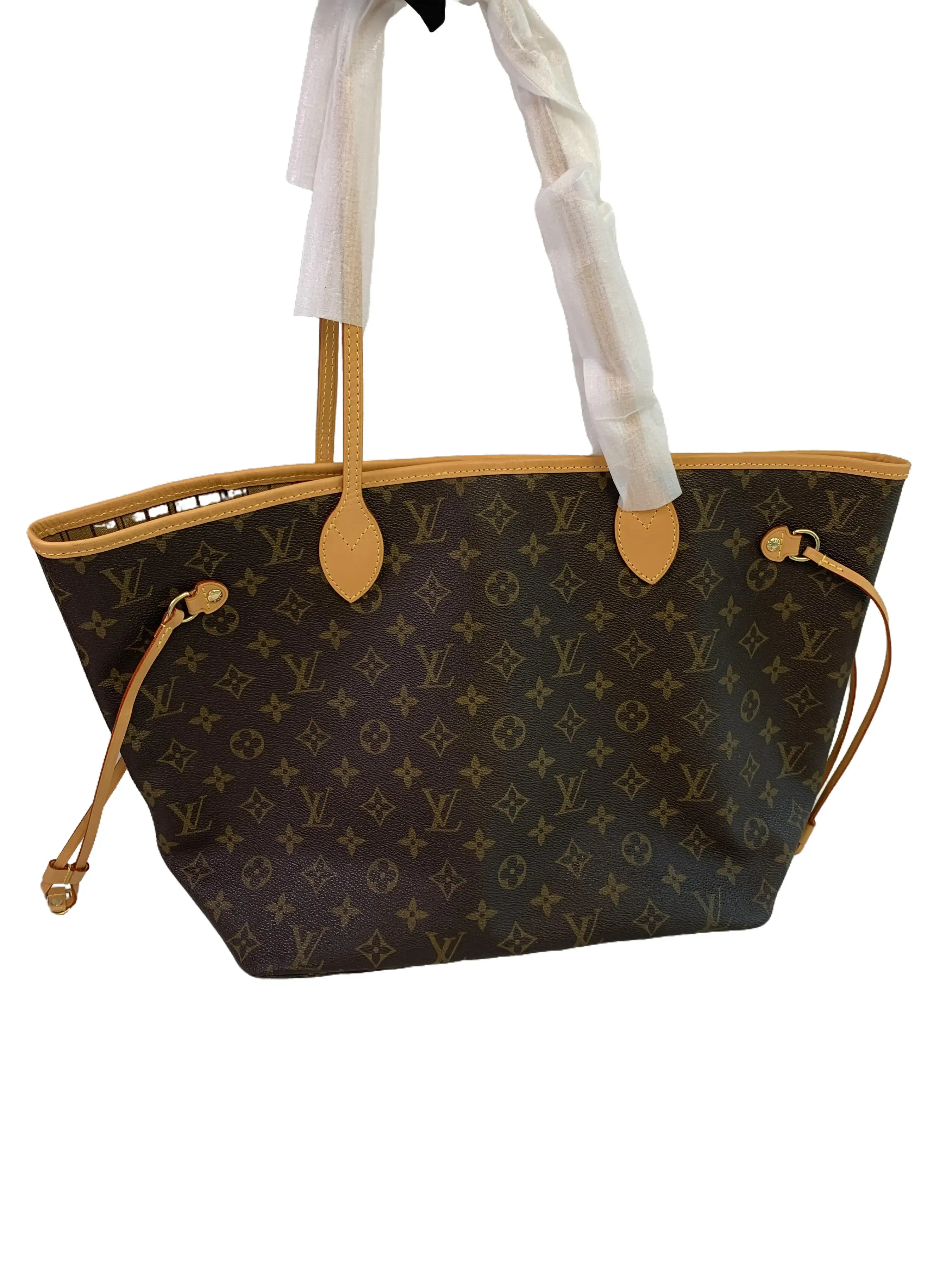 Pre-owned Louis Vuitton Medium Monogram Neverfull Tote Shopping Bag/EE07308038/8038