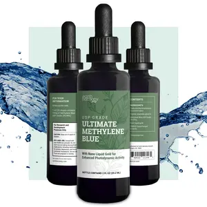 Methylene Blue 1% USP Grade with Nano Gold (590 mg Bottle) (1 Unit)