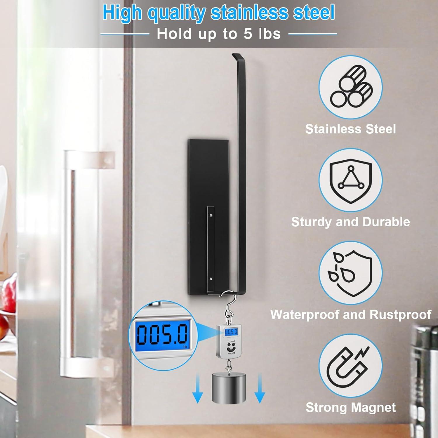 Paper Towel Holder, Magnetic Paper Towel Holder for Fridge, Toilet Paper Roll Holder Magnet Towel Rack Wall Mount Fridge Organizer for Paper Towels Rolls Bathroom Pantry RV Kitchen Storage Paper Towel Holder, Magnetic Paper Towel Holder for Fridge, Toilet Paper Roll Holder Magnet Towel Rack Wall Mount Fridge Organizer for Paper Towels Rolls Bathroom Pantry RV Kitchen Storage