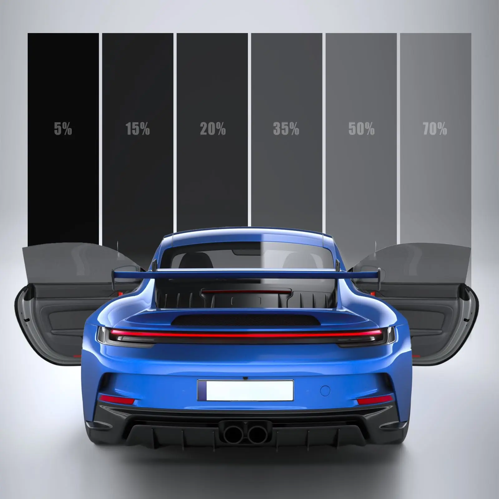 Car Window Tint Film 35% Vlt  35 Percent Nano Ceramic Tints 20" In * 20' Ft Automotive Tinted For Cars 99% Uv/ir Blocking Heat Control Glare & Scratch Proof