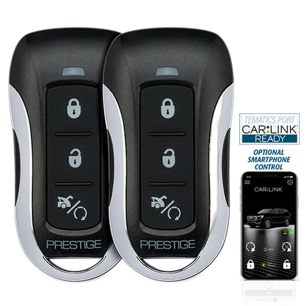 Prestige APS-57TM One-Way Remote Start & Keyless Entry System with up to 1,500 Feet Operating Range