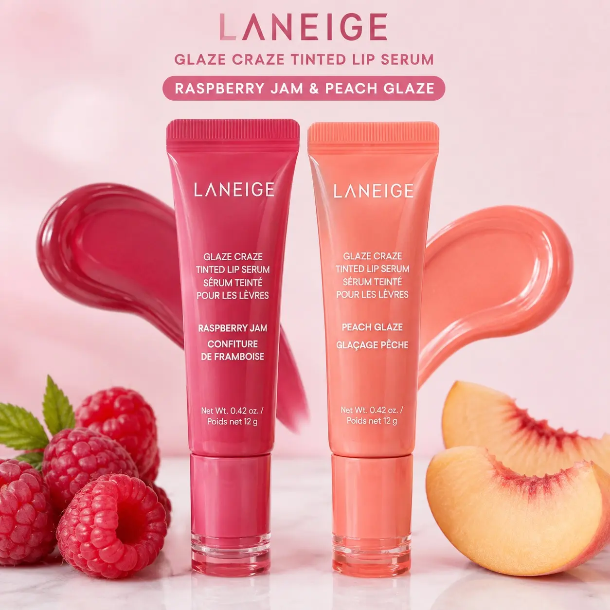 Laneige Glaze Craze Tinted Lip 12g/0.42oz Raspberry Jam