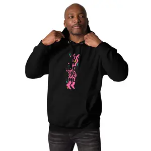 Retro Black  GVO  Hoodie