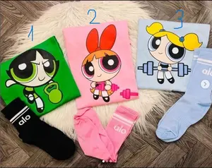 Customized #Powerpuff Girls T-shirt, Sweatshirt, Hoodie, Cartoon Character Shirt, Unisex Graphic Tee, Gym Shirt, Gift for Cartoon Lover, Gift for Fan