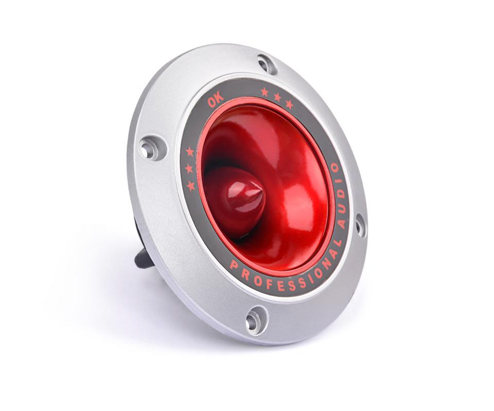 2Pcs 4 Inch Tweeters Speaker Piezoelectric Tweeter 100W Ceramic Buzzer Treble Audio Speaker Treble Piezo Stage Loudspeake